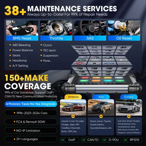 Miniatura 7 de Autel Escáner MaxiSys Elite 2 PRO, 2026 Elite II PRO Actualización de 2 años $2590, ECU funciona como Ultra MS919 MS909, Hasta MK908P, Herramienta