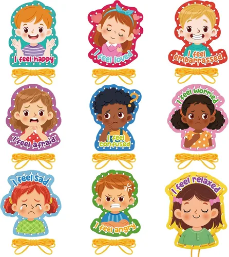 Miniatura 10 de Funrous 10 Pieces Kids Recognition Lacing Cards Thick Cardboard Educational Sewing Cards Double Sided Lacing Playing Games for Children Toddler