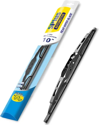 5 PLUS® Limpiaparabrisas trasero de 10 pulgadas para brazo de limpiaparabrisas con gancho J/U (paquete de 1 pieza de PVC), repuesto para Chevy Trax
