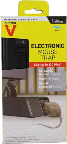 Miniatura 15 de Victor Trampas Humanas para Ratones de Interior para el Hogar - M250BSR-2 - Trampas Eléctricas para Ratones Sin Tocar para el Hogar, Paquete de 2