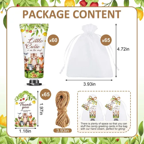 Miniatura 2 de 60 Juegos de Crema de Manos para Bebés, Recuerdos de Fiesta y Regalos para Invitados, Despedida de Soltera, Loción de Manos de Tamaño de Viaje