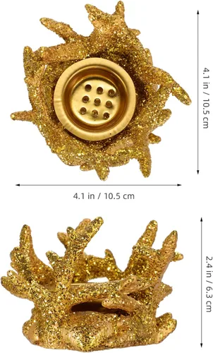 Miniatura 8 de Beavorty Sostenedor de vela artesanal de resina de quemador de incienso de estilo mediterráneo para decoración costera