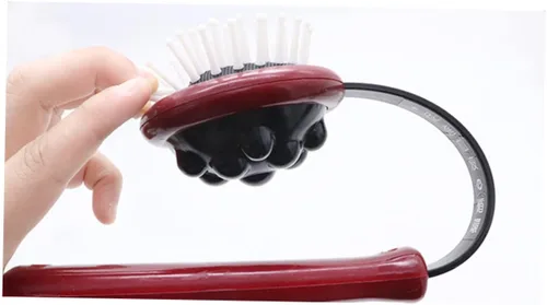 Miniatura 7 de BESTYASH Martillo de masaje de mango largo para cuello, hombro, plástico, alivio de fatiga, adecuado para HIPS piernas cintura