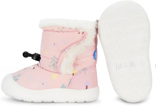 Miniatura 5 de JAN & JUL Botas de invierno resistentes al agua para niños pequeños y bebés