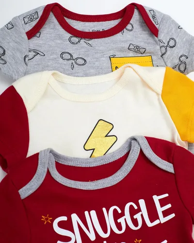 Miniatura 2 de Harry Potter Paquete múltiple de body de manga corta para bebé niña o niño