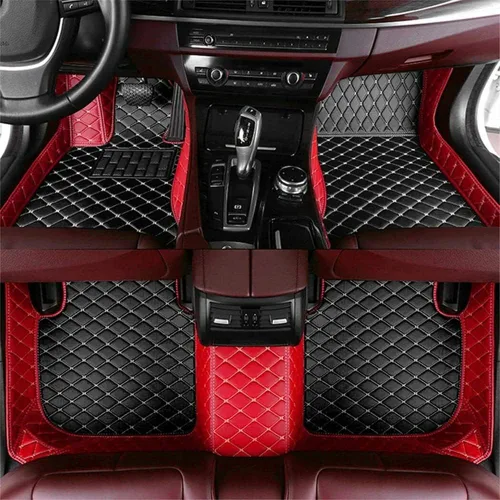 Miniatura 21 de Alfombrillas personalizadas para automóvil compatibles con todos los modelos, sedán, SUV, Coupé, camión, deportes, 1996-2024, de cuero, cobertura