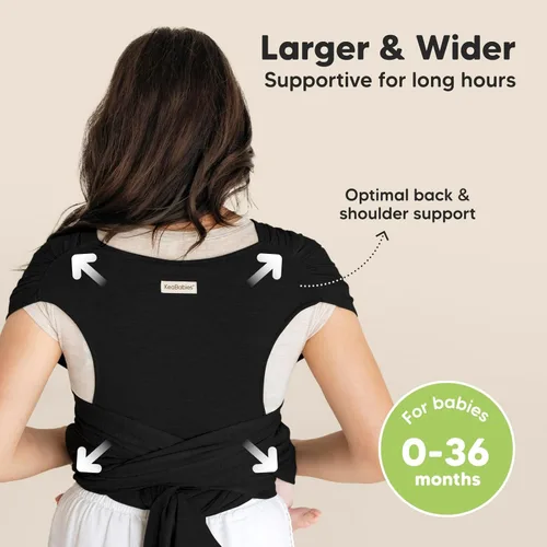 Miniatura 2 de KeaBabies Portabebés con anillo para bebé, fácil de llevar, ajustable D-Lite portabebés recién nacido a niño pequeño, camisa de transporte