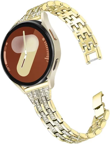 Miniatura 11 de DEALELE Correas compatibles con Samsung Galaxy Watch 7 / FE / 6/6 Classic / 5/5 Pro / 4/4 Classic / 3 de 1.614 in / Huawei GT3 / GT2 de 1.654 in, 1#