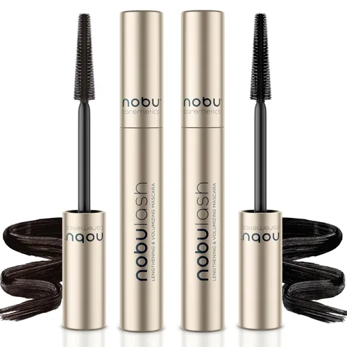 Miniatura 8 de NobuLash - Máscara para mujeres mayores, voluminizadora y alargadora, larga duración, hipoalergénica, sin grumos, sin manchas, vegano, fórmula 2