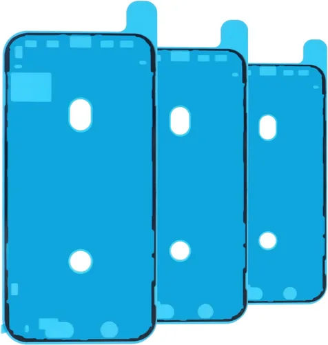 Miniatura 2 de Tiras adhesivas de repuesto para iPhone 11 (6.1 pulgadas), marco de carcasa frontal, impermeables, precortadas (para iPhone 11, negro)