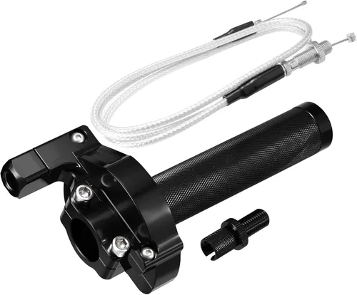Miniatura 14 de Throttle Grip Throttle Cable Motorcycle 22mm Universal CNC Aluminum Accelerator Throttle Twist Grips Handlebars for KLX CR CRF EXC XR TTR CB SSR ATV