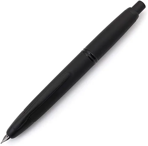 Miniatura 21 de PILOT Vanishing Point Collection - Pluma estilográfica retráctil, color azul carbonesco con detalles de rodio, tinta azul, punta fina (60149)