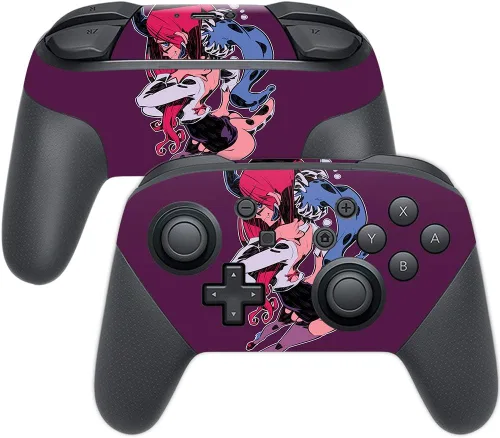 Miniatura 15 de MightySkins Skin compatible con Nintendo Switch Pro Controller - Alien Battle Funda protectora de vinilo duradera y única Fácil de aplicar