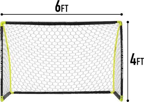 Miniatura 2 de Franklin Sports Blackhawk Set de fútbol portátil instantáneo 6 x 4