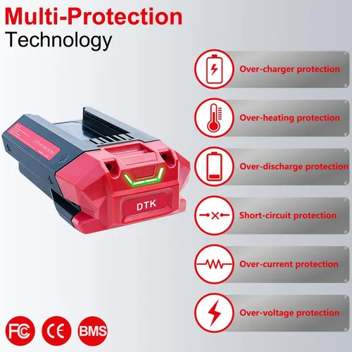 Miniatura 3 de DTK Repuesto para batería SKIL 40V 2.5Ah BY8705-00 PWRCore 1 Paquetes