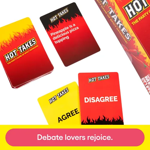 Miniatura 5 de WHAT DO YOU MEME? Hot Takes - El juego de fiesta de opiniones picantes - Juegos de fiesta para adultos y regalos divertidos para adultos