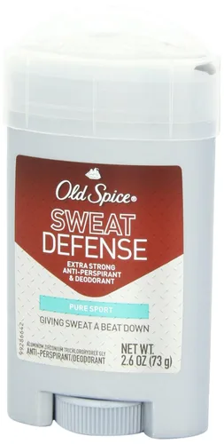 Miniatura 3 de Old Spice, Sweat Defense, antitranspirante sólido y desodorante, Pure Sport, palitos de 2.6 onzas (paquete de 4)