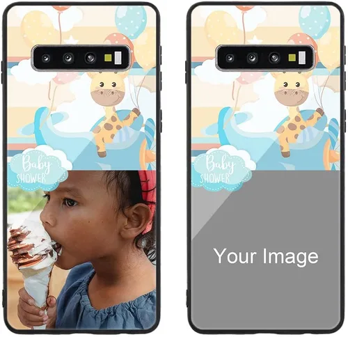 Miniatura 610 de Funda de teléfono personalizada para Samsung Galaxy S22+ / S22 Plus 5G, funda de TPU suave de vidrio templado antiarañazos personalizada con foto