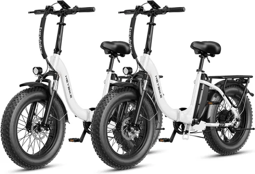 Miniatura 19 de Heybike Ranger 2.0 Foldable Electric Bike for Adults, 20"*4 Fat Tire Ebike with 1400W Peak Motor, 28 MPH Max Speed, 600Wh Removable Battery, Up to
