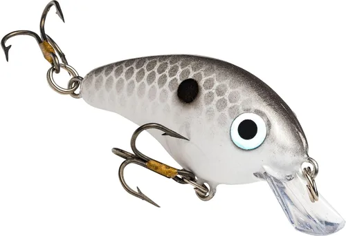 Miniatura 7 de Strike King Señuelo de pesca Bitsy Pond Minnow Crankbait, 3/32 oz, irresistible para los peces Chartreuse con espalda negra
