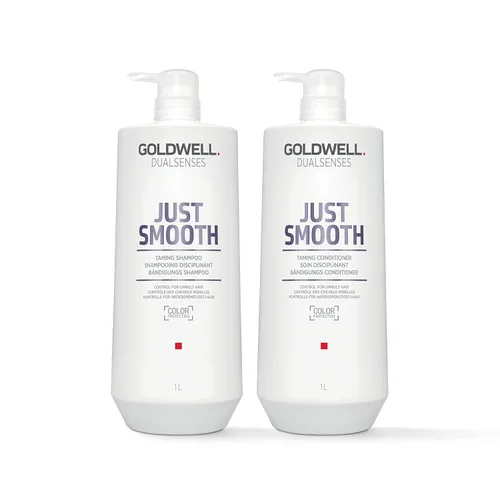 Miniatura 4 de Goldwell Dualsenses Just Smooth - Champú antiencrespamiento y control de humedad