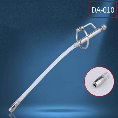 Miniatura 2 de 304 acero inoxidable metal uretral catéter masculino ojo de caballo estimulación varilla productos adultos camiseta