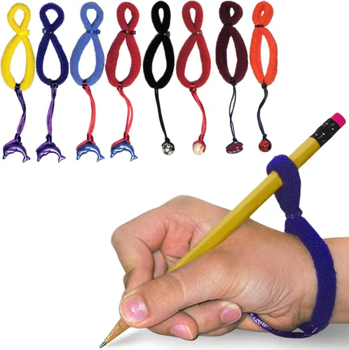 Miniatura 9 de El original OT inventado y patentado HandiWriter, hecho a mano en los Estados Unidos, ayuda de escritura a mano para un agarre adecuado del trípode