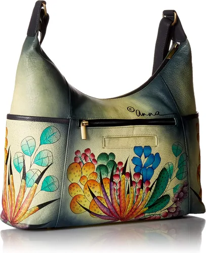 Miniatura 2 de Anna by Anuschka Hobo de hombro grande de cuero para mujer
