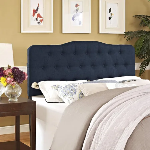 Miniatura 13 de LexMod Annabel cabecera de cama de vinilo Beige