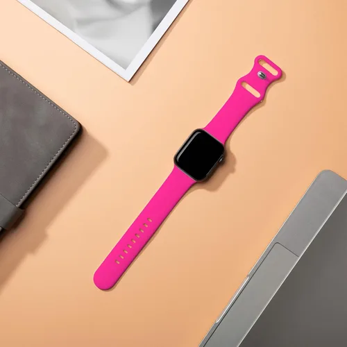 Miniatura 2 de Correas deportivas compatibles con Apple Watch de 1.65, 1.73, 1.77, 1.77, 1.61, 1.49, 1.57 y 1.73 pulgadas, para mujeres y hombres, correa de Rosa