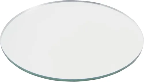 Miniatura 9 de Juvale Azulejos de espejo de vidrio para manualidades, 3 pulgadas, redondos, transparentes, paquete de 50 unidades, espejos para manualidades