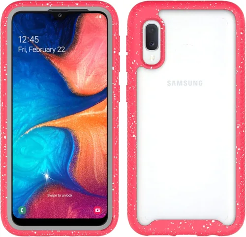 Miniatura 2 de Funda protectora transparente de cuerpo completo resistente con protector de pantalla integrado a prueba de golpes, diseñada para Samsung Galaxy