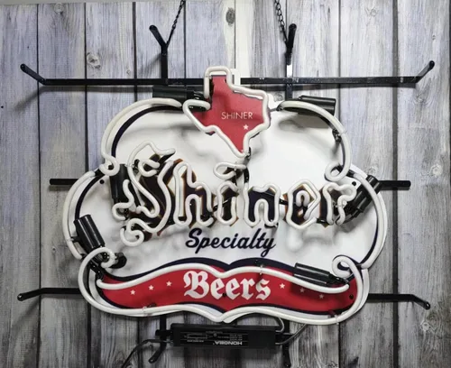 Miniatura 4 de Letreros de neón para bar, bar, club, dormitorio, cafetería, tienda, compatible con Shiner Beer Glass Neon Sign para oficina, hotel, pub, cafetería