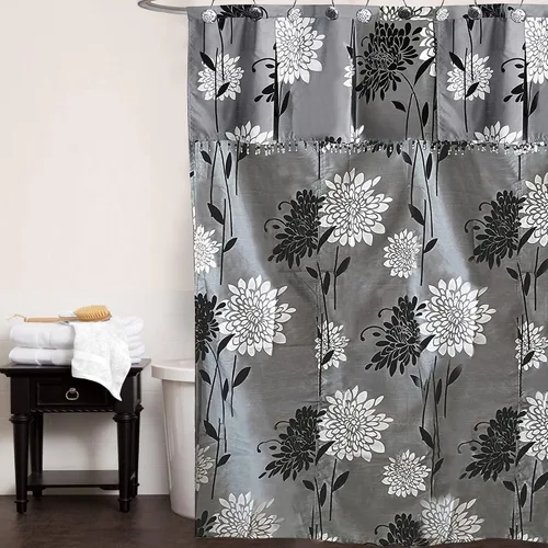 Miniatura 6 de Popular Bath Erica, Alfombra Contorno Gris