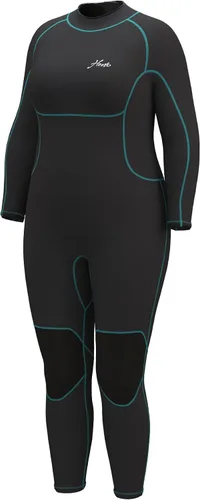 Miniatura 7 de Hevto Traje de neopreno de talla grande para hombre y mujer, 3/2 mm, neopreno completo, traje corto, cremallera en la espalda, para natación