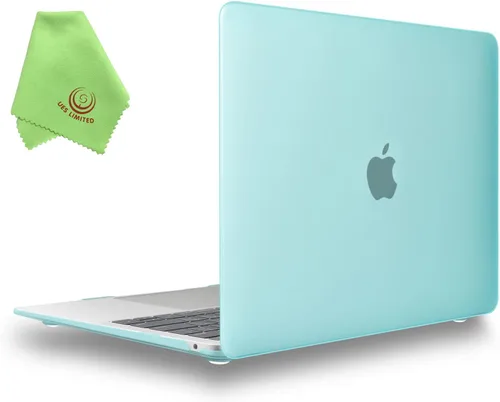 Miniatura 13 de Carcasa para MacBook Air de 13 pulgadas, UESWILL, carcasa rígida mate de tacto suave para MacBook Air de 13 pulgadas (Modelo A1466 / A1369) de Negro