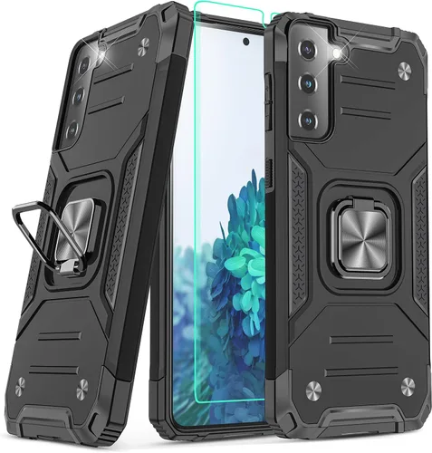 Miniatura 65 de YmhxcY Funda para Galaxy Note 8, funda para Galaxy Note 8 con protector de pantalla curvado 3D, fundas de grado armadura con soporte giratorio