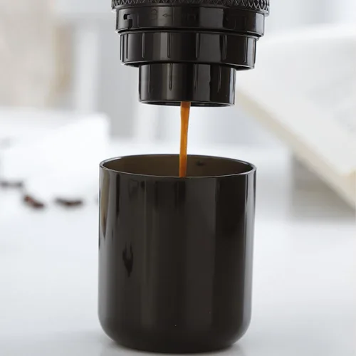 Miniatura 9 de Cafetera portátil Cocoarm para viajes, máquina de café espresso de camping Battery Powered Rechargeable, Compatible with Ground Coffee & K-CUP