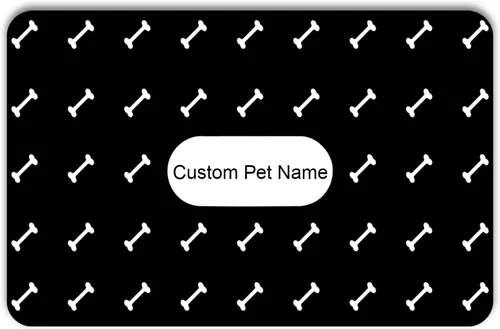 Miniatura 9 de Alfombrilla Personalizada para Cuenco de Gato y Perro - Antideslizante, Impermeable, Alfombrilla Personalizada para Mascotas para Comida y Agua