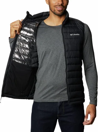 Miniatura 7 de Columbia Chaleco Powder Lite para hombre, Negro