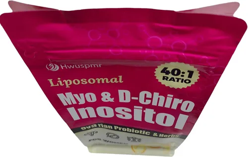 Miniatura 10 de Polvo liposomal de mio-inositol y D-Chiro Inositol Suministro para 180 días Suplemento de inositol de proporción ideal 40:1 para mujeres