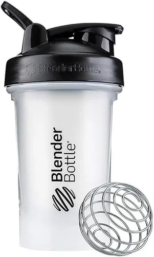 Miniatura 5 de BlenderBottle Botella mezcladora clásica perfecta para batidos de proteínas y antes del entrenamiento, 28 onzas (paquete de 2), musgo/musgo y azul