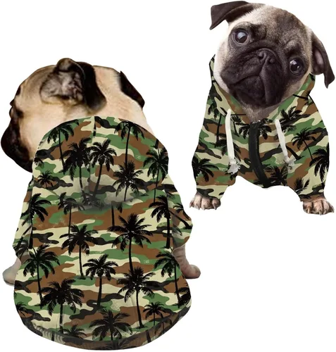 Miniatura 11 de Howilath Disfraz de Halloween de hueso de perro, sudadera con capucha de esqueleto para perro, ropa para mascotas, ropa con cremallera de calavera