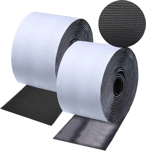 Miniatura 8 de Cinta de velcro de alta temperatura de 4.3 in de ancho y 6.6 ft de largo con cierre de tela de nailon adhesivo resistente para cojines de sofá