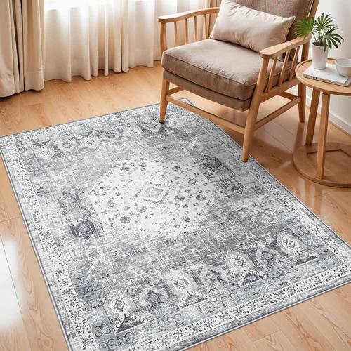 Miniatura 16 de RUUGME Alfombra Pasillera Lavable 2'6x12 - Alfombra de Pasillo con Respaldo Antideslizante Alfombras Resistentes a Manchas para Sala de Estar
