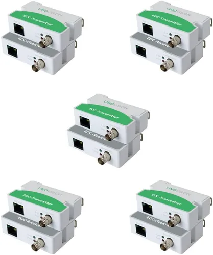 Miniatura 12 de 【Actualizado】LINOVISION POE sobre coaxial EOC convertidor IP sobre coaxial máximo 3000 pies de potencia y transmisión de datos sobre cable coaxial