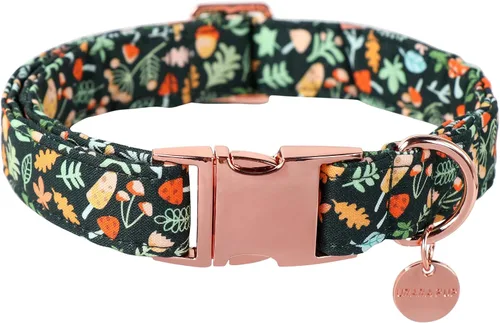 Miniatura 26 de Collar de Perro de Halloween con Hebilla de Metal Collar de Perro de Calabaza de Regalo para Perros Pequeños Medianos Grandes Niñas o Niños Collares