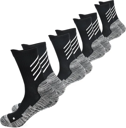 GOGOGOAL Calcetines atléticos antideslizantes para hombres y mujeres, calcetines de fútbol antideslizantes para fútbol, baloncesto, yoga, gimnasio...