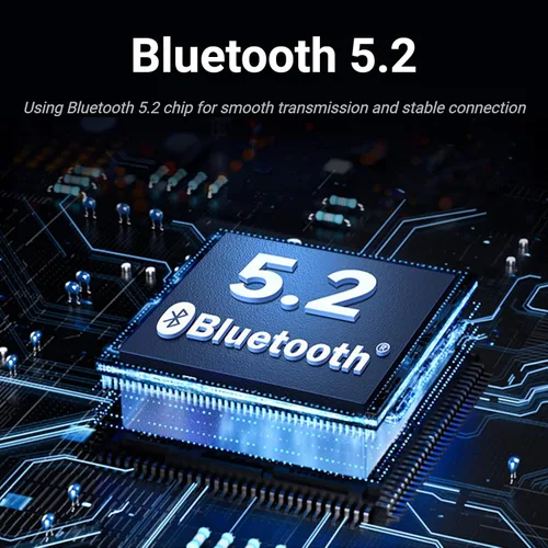 Miniatura 3 de Jectse Auriculares con clip, Bluetooth 5.2 con estuche de carga, modo brillante, llamadas binaurales HD, color negro
