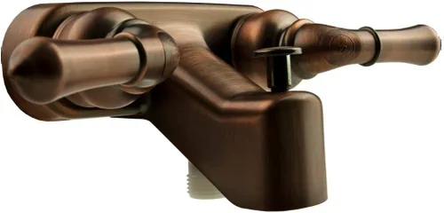 Miniatura 7 de Dura Faucet DF-SA110C-SN Grifo Desviador de Válvula para Tina y Ducha de RV con Manijas Clásicas (Níquel Satinado Cepillado)